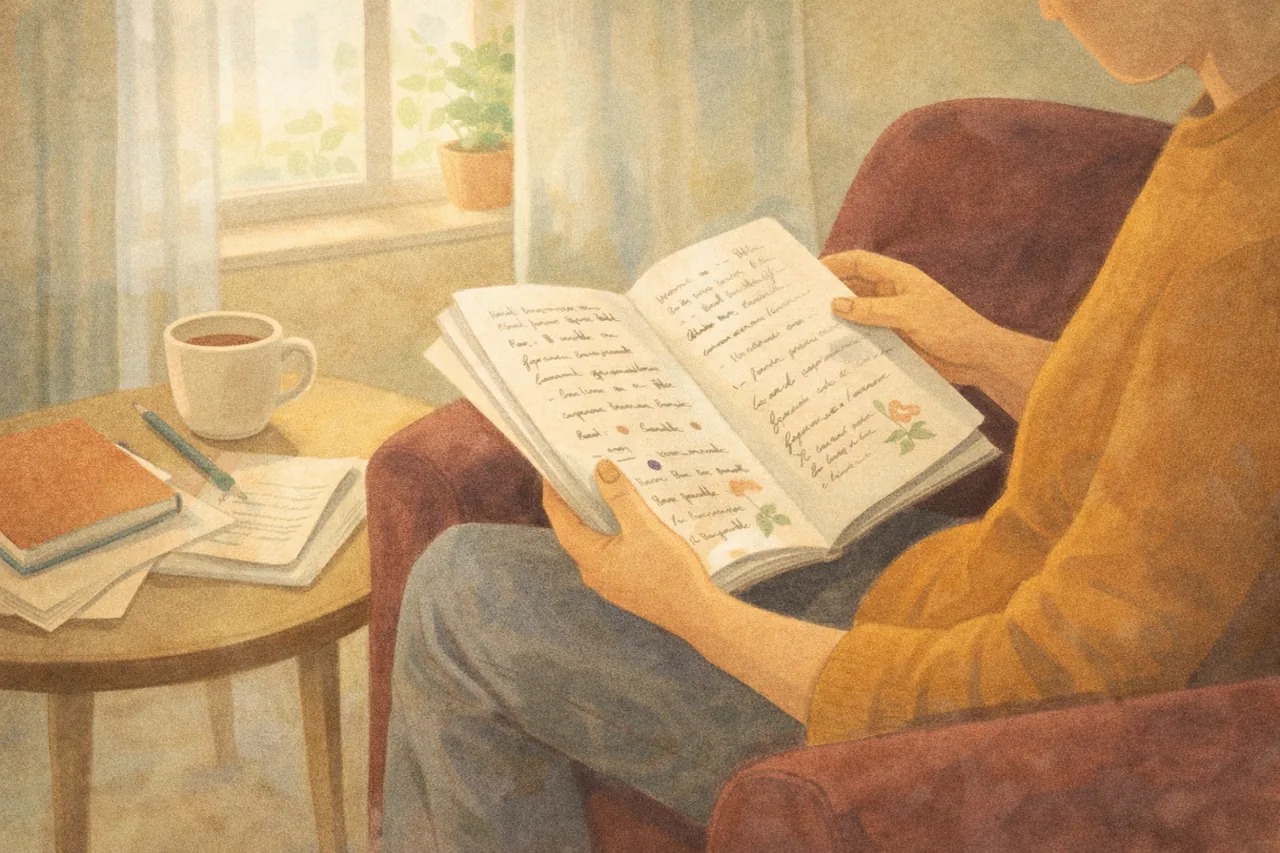 Dettaglio di uno spazio di lavoro