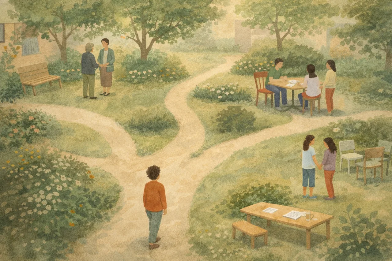 Dettaglio di uno spazio di lavoro